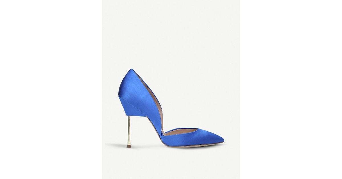 kurt geiger blue heels