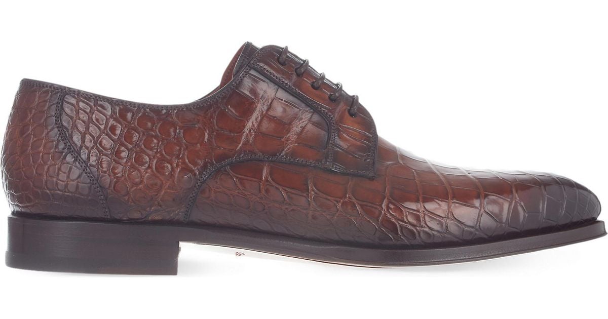magnanni alligator shoes