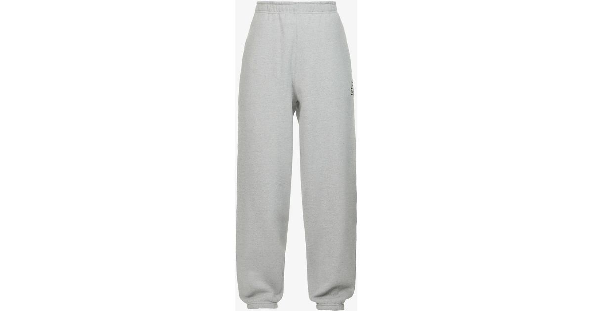 Nike X Stüssy Logoprint Cottonblend jogging Bottoms in dk Grey