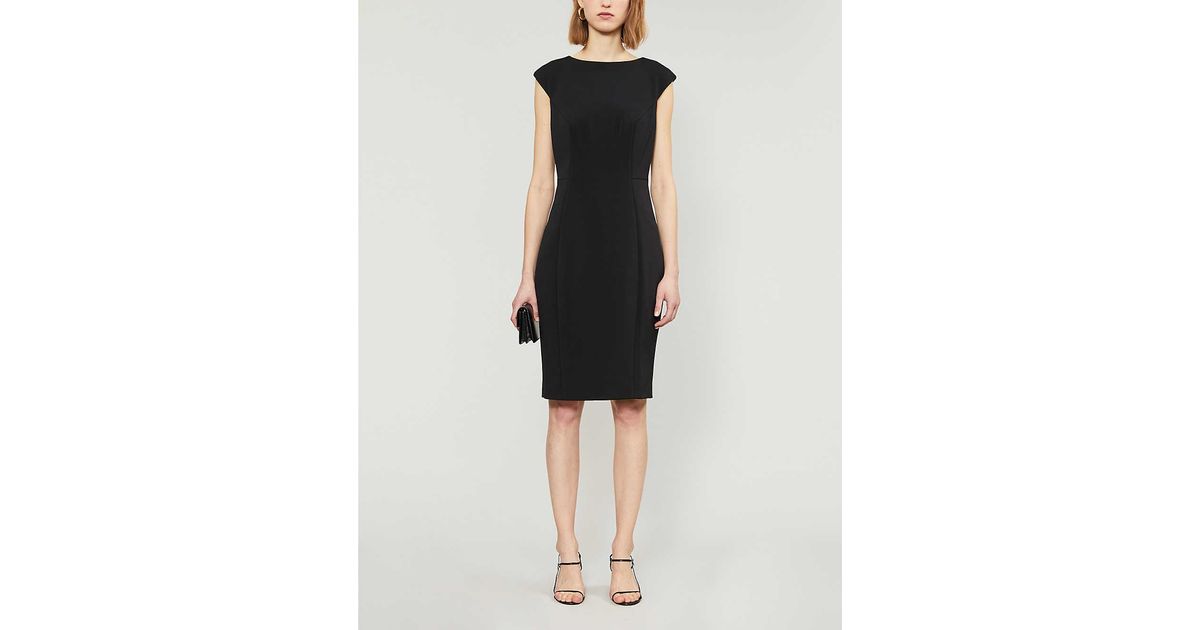 ted baker boat neck midi dress