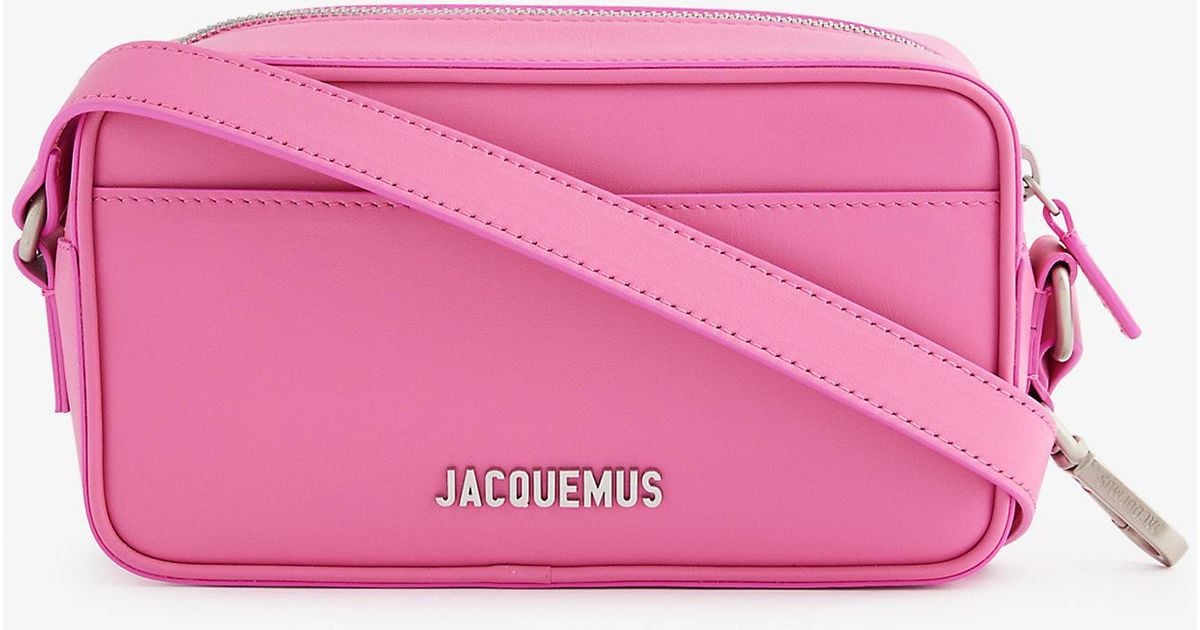 Jacquemus Le Leather Crossbody Bag in Pink for Men Lyst Canada
