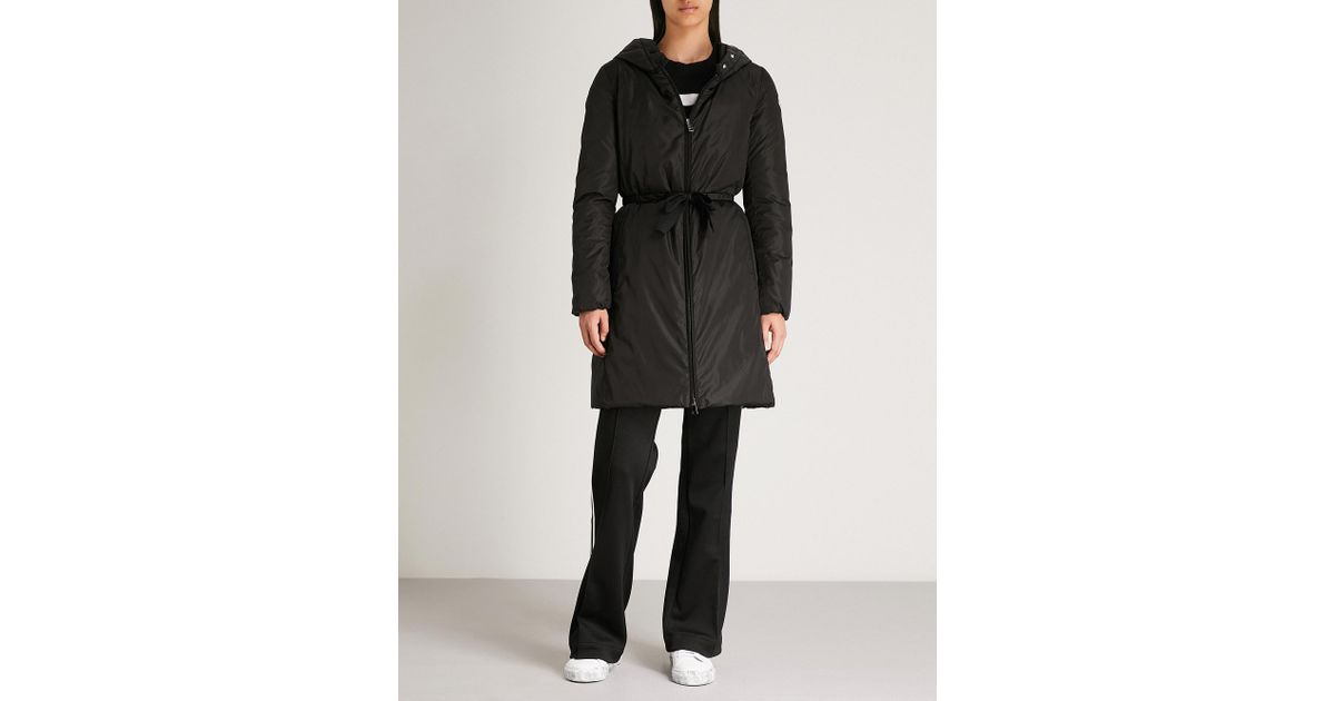 moncler bruant down hooded coat