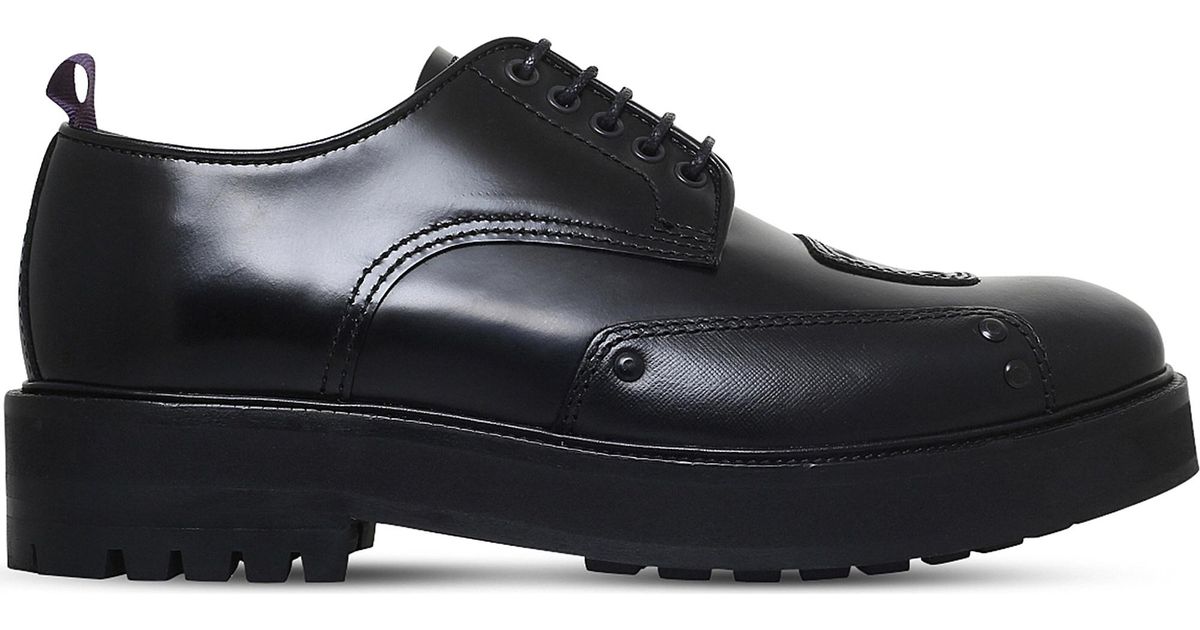 Eytys Kingston Leather Derby Shoes in Black for Men - Lyst