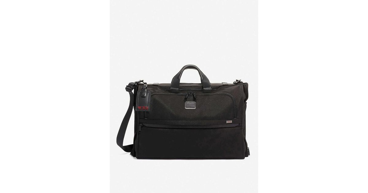 Tumi Alpha 3 Trifold Garment Carryon Bag in Black Lyst