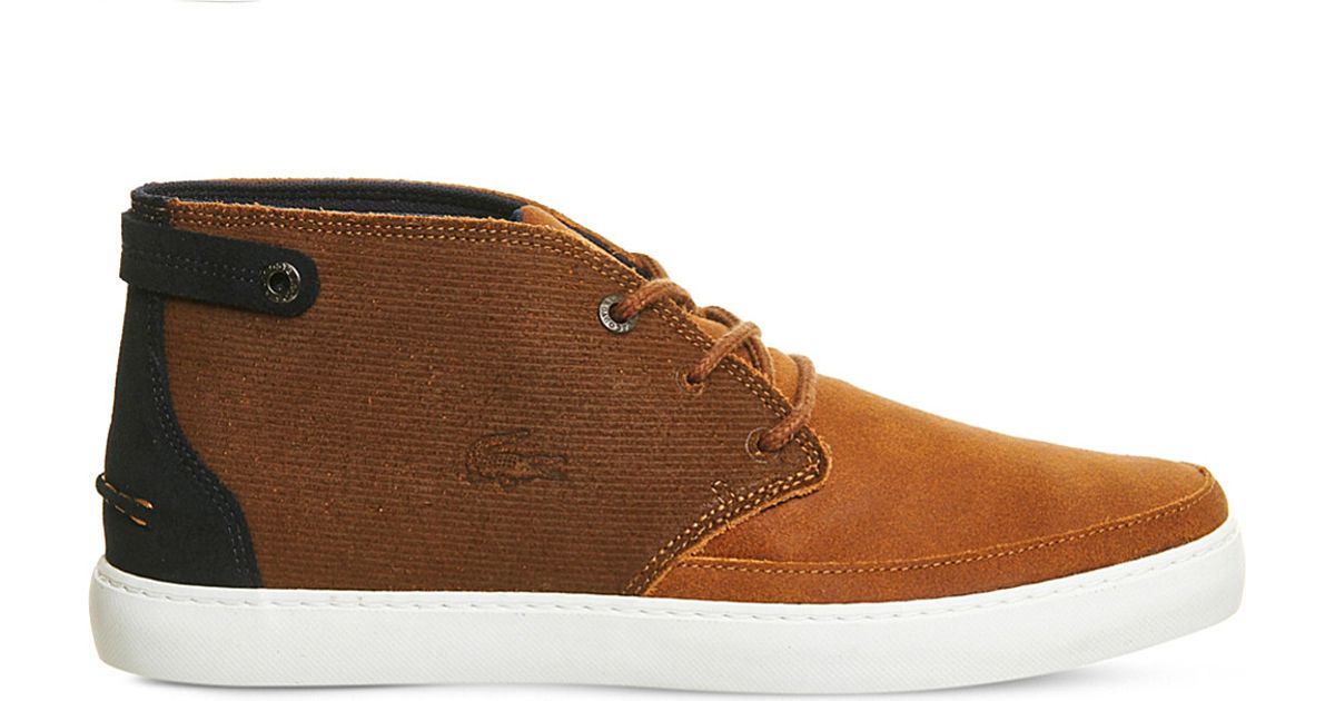 Lacoste Clavel Suede Chukka Boots in 