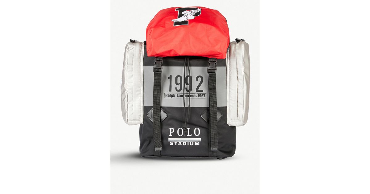 Polo Ralph Lauren Winter Stadium 1992 High Tech Woven Shell Backpack for  Men - Lyst