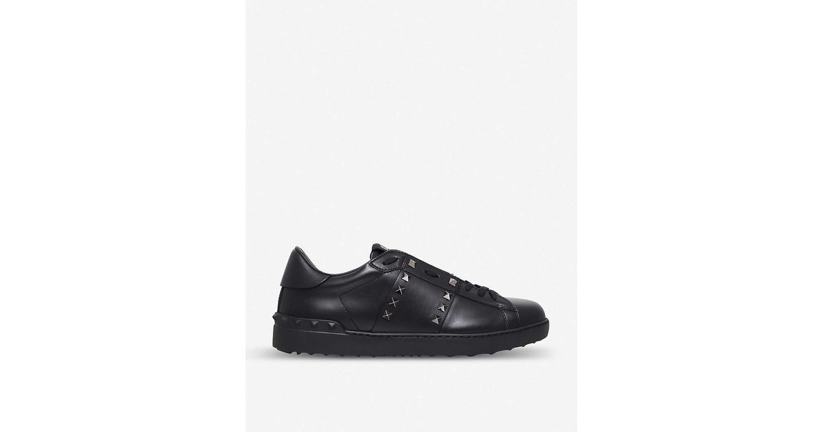 valentino rockstud tennis shoes