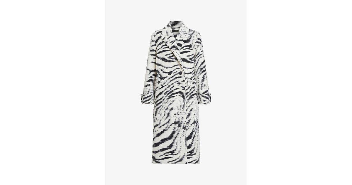 SHAREEF ZEBRA LONG COAT パープル THE NORTH FACE PURPLE LABEL (ザ ノースフェイス パープル