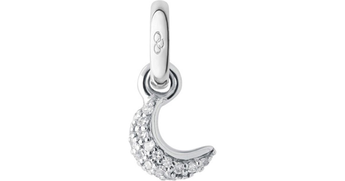 LINKS OF LONDON Sterling Silver White Diamond Small Moon Charm RRP 90 NEW