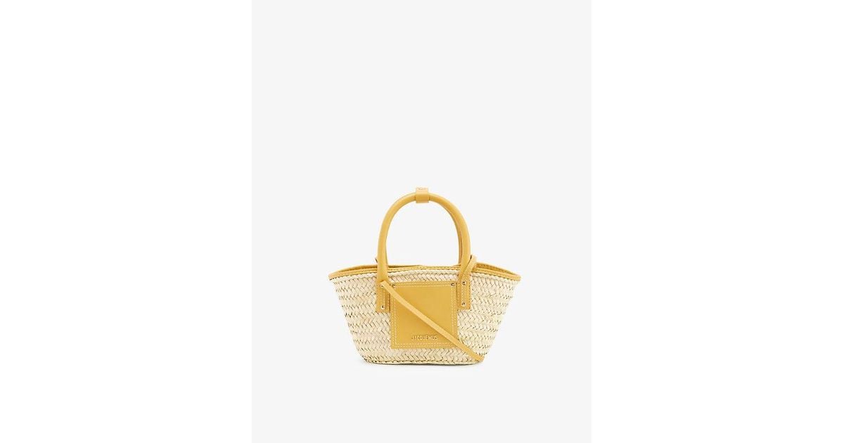 Panier discount jacquemus jaune