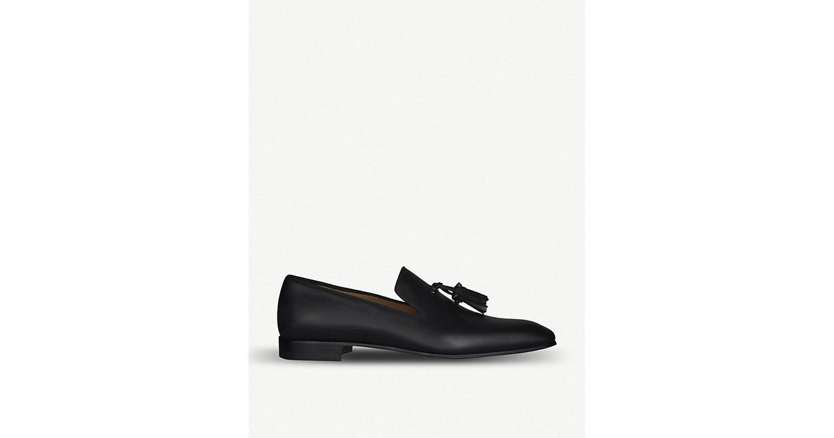 Christian Louboutin Dandelion Tassel Leather Loafers in  display picture 1