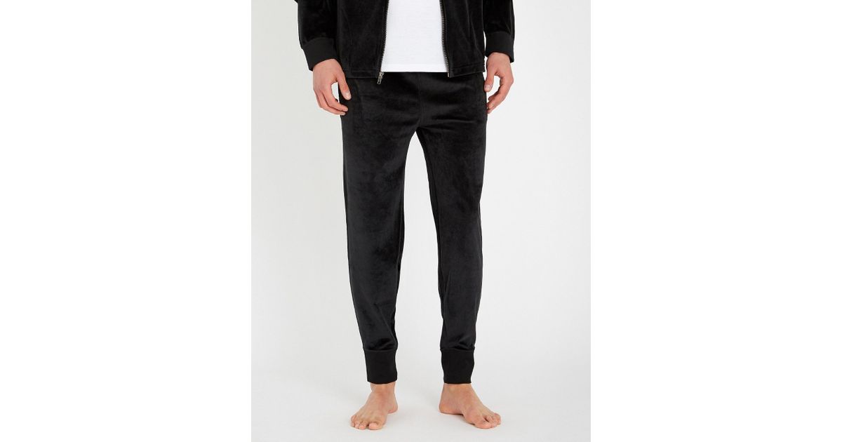 ralph lauren velour joggers