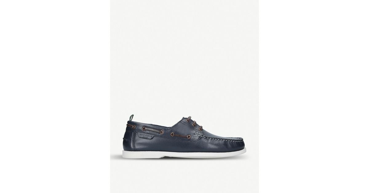 Kurt Geiger Christopher Boat Shoes in Blue for Men Lyst UK