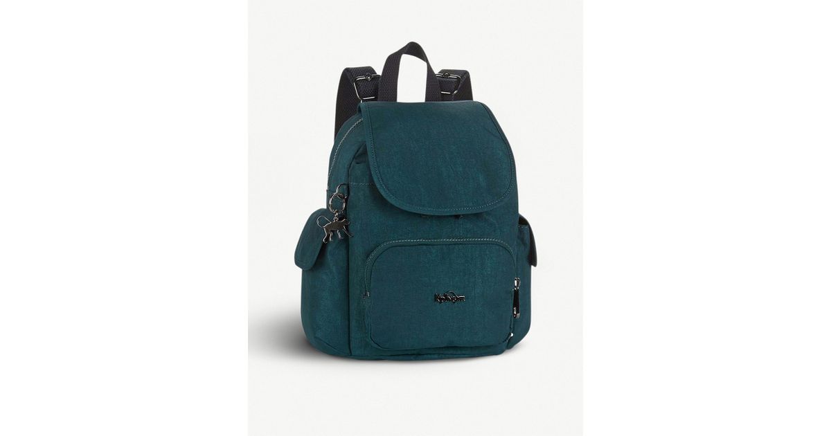Kipling City Pack Mini Backpack in Deep Teal (Green) | Lyst