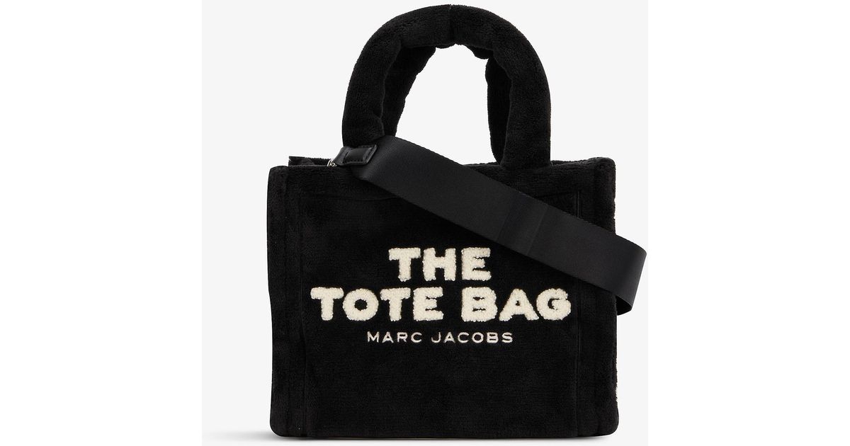 Marc Jacobs Women's Black The Tote Mini Canvas Bag Lyst