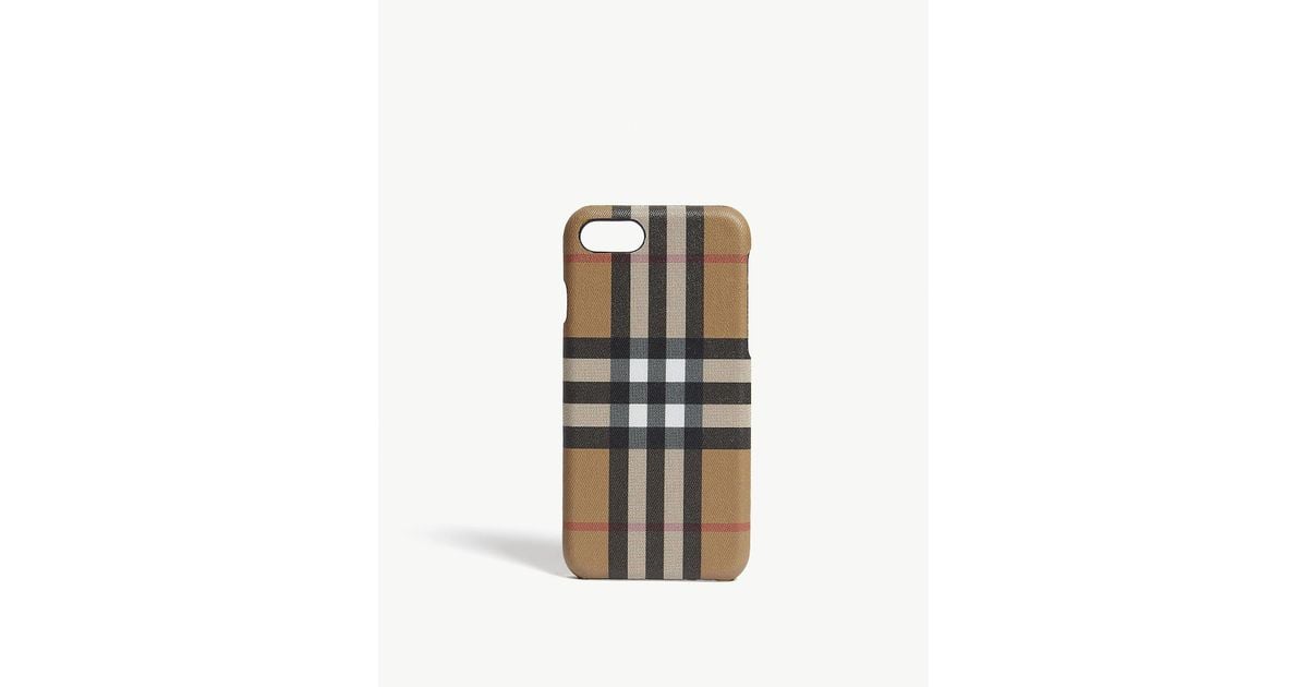 Burberry Iphone 8 Case in Black | Lyst Canada