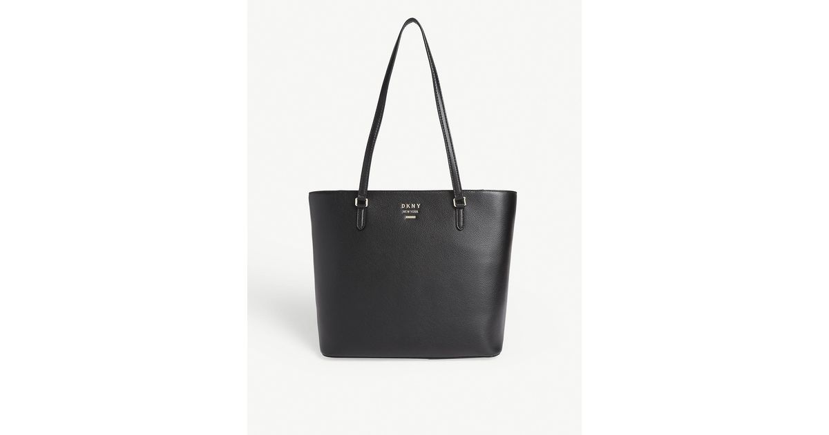 dkny whitney leather tote