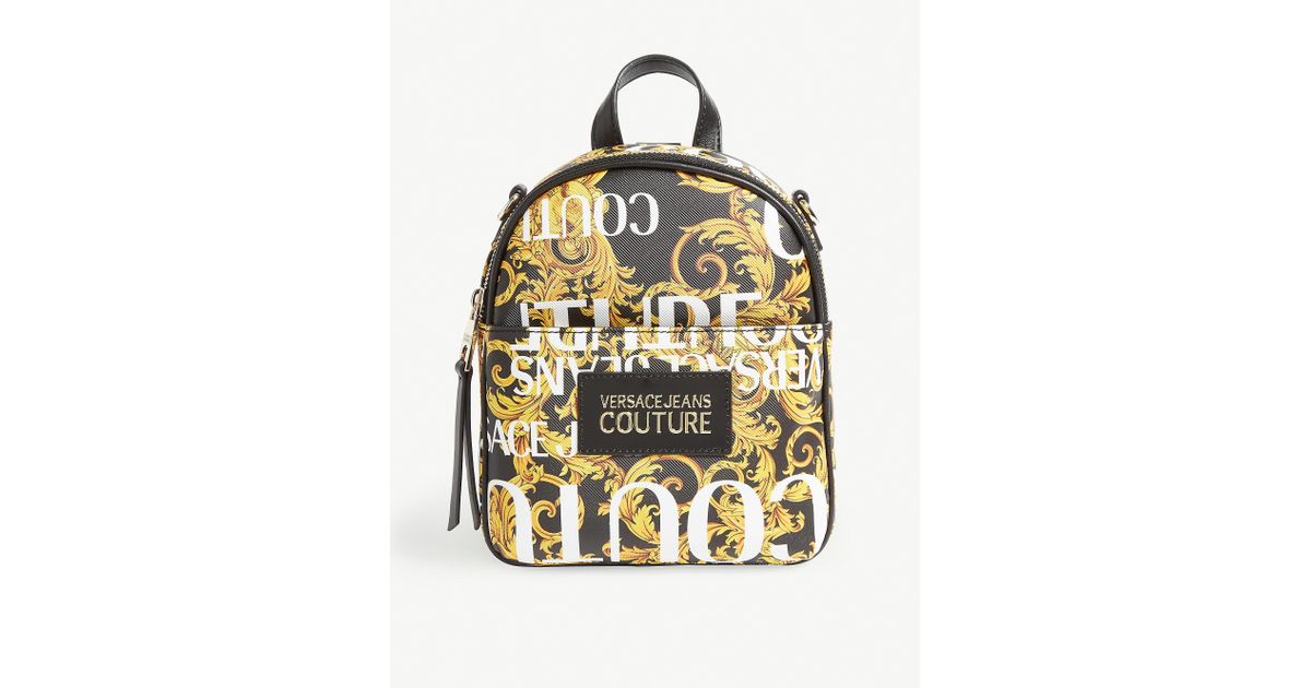 versace jeans couture mini backpack
