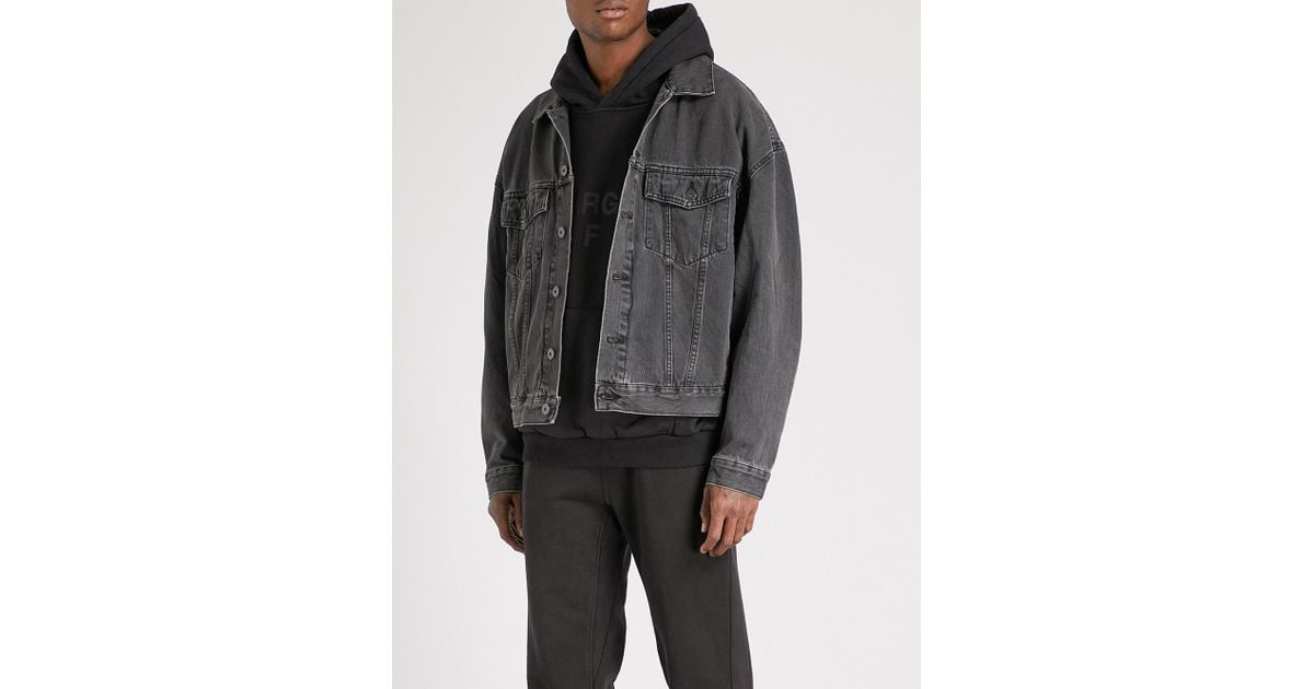 Yeezy Season 5 Denim Jacket for Men - Lyst