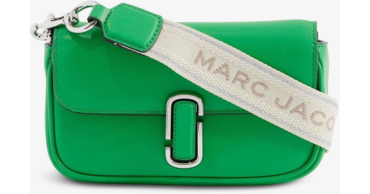 Marc Jacobs The Mini J Leather Crossbody Bag in Green Lyst UK