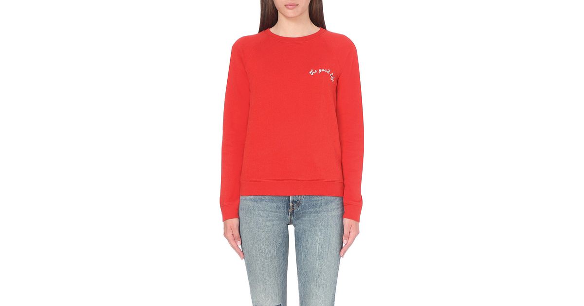levi's red jumper womens
