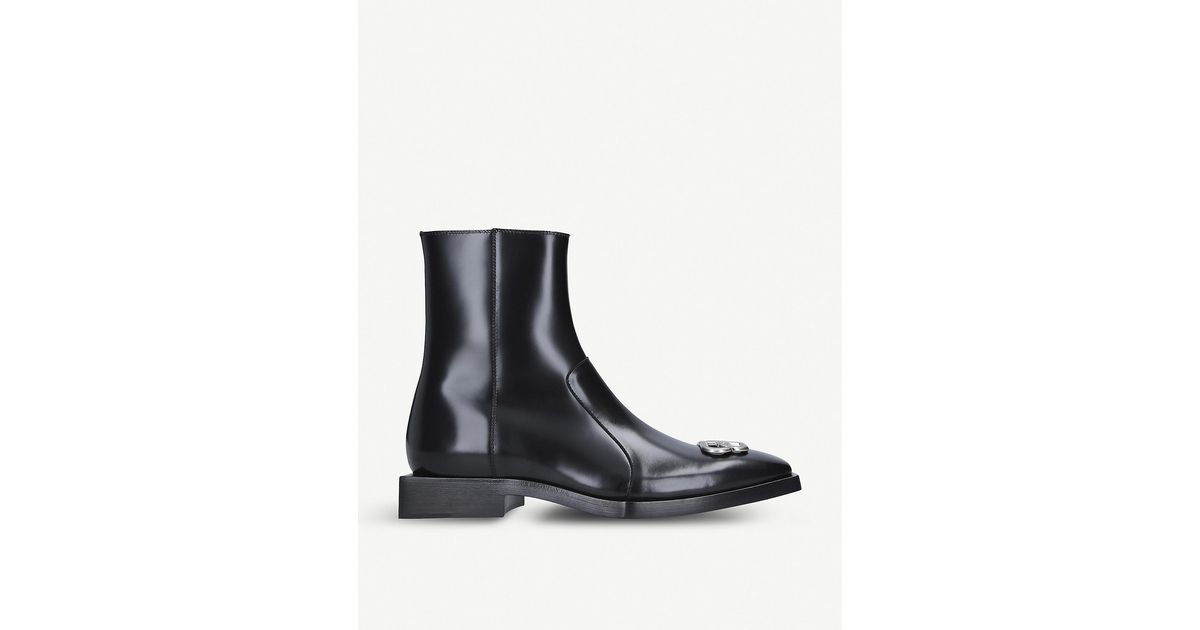 balenciaga bb rim boots