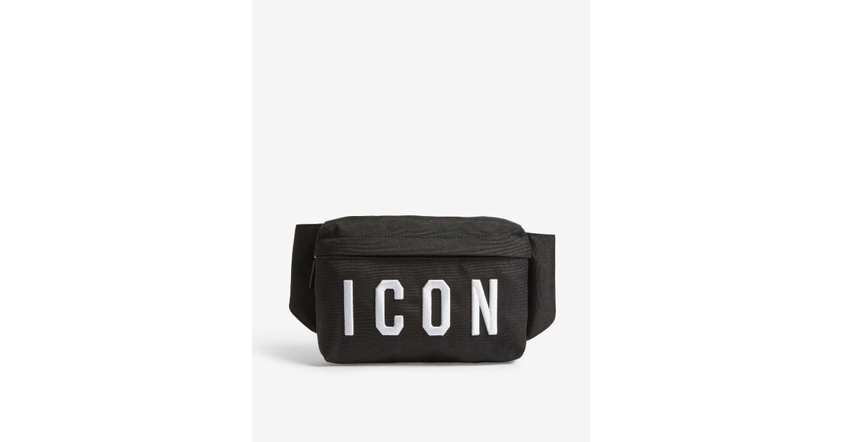 DSquared² Icon Bum Bag in Black for Men | Lyst