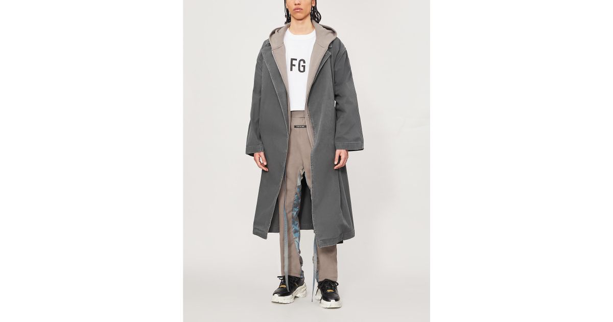 fear of god trench coat