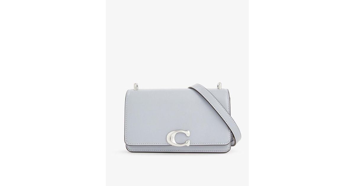 Coach Bandit Leather Cross Body Bag In Gray Lyst