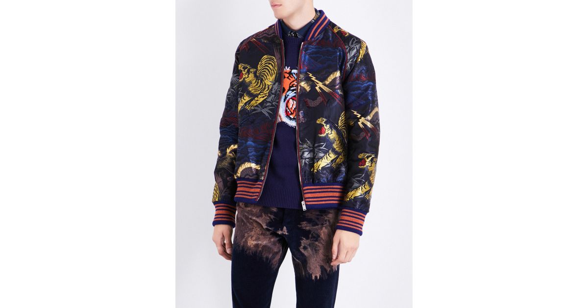 oriental bomber jacket