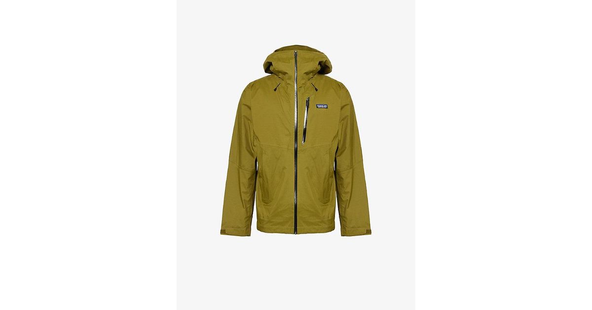 Patagonia Granite Crest Waterproof Rain Jacket in Green for Men | Lyst UK