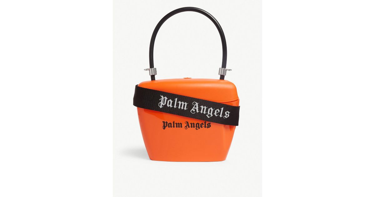 Orange palm angels padlock bag sale