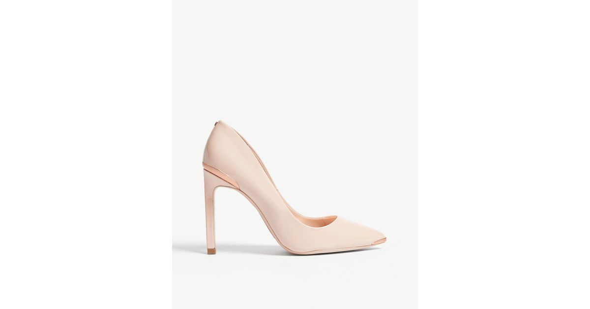 Ted Baker Melnil Leather Courts in Nude 