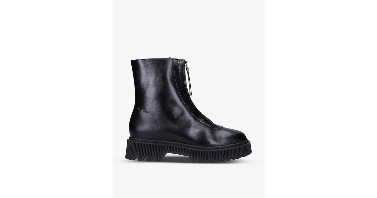 kurt geiger stint front zip boot