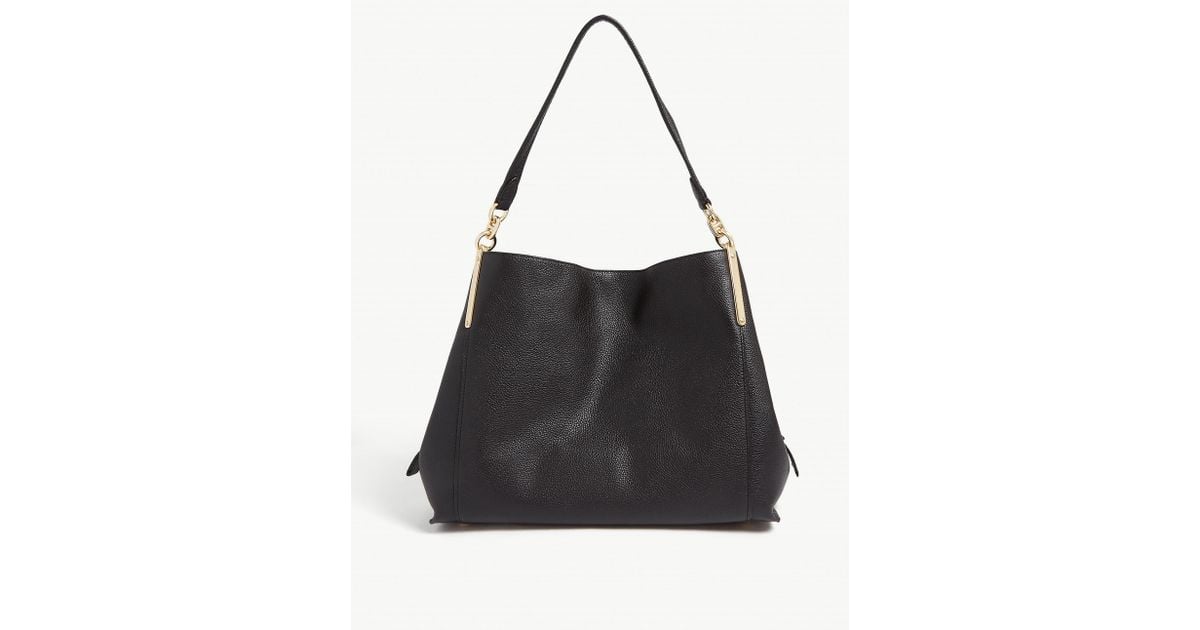 COACH Black Dreamer 31 Grained Leather Hobo Bag COACH Black Dreamer 31 Grained Leather Hobo Bag