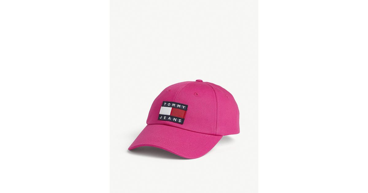 tommy hilfiger cap pink