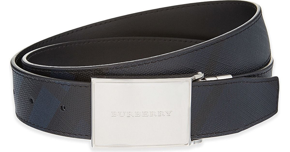 burberry belt blue