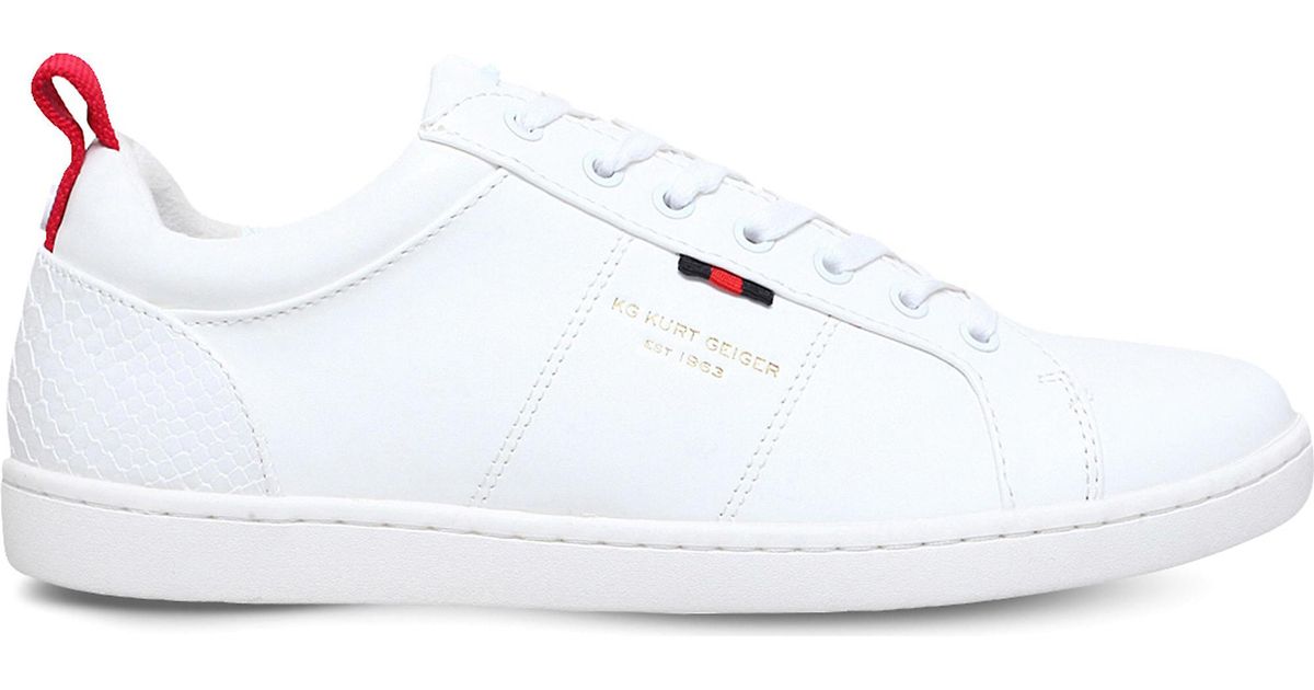 kurt geiger earl trainers white ebay 