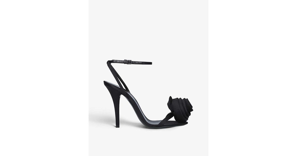 saint laurent ivy flower sandals
