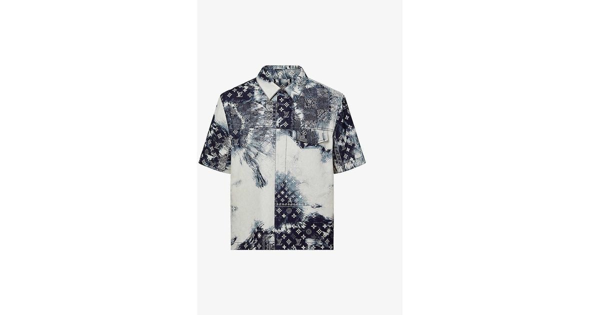 Louis Vuitton Printed Cotton Overshirt