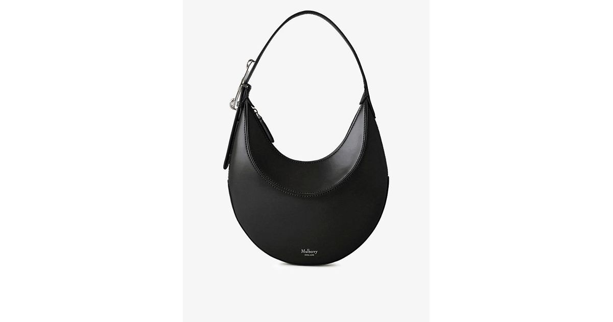 Mulberry Mini Pimlico Leather Hobo Bag in Black Lyst