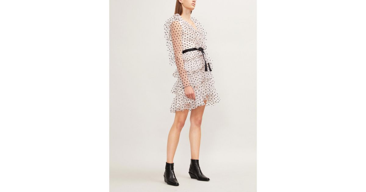 Philosophy Di Lorenzo Serafini polka dot wrap dress - Black