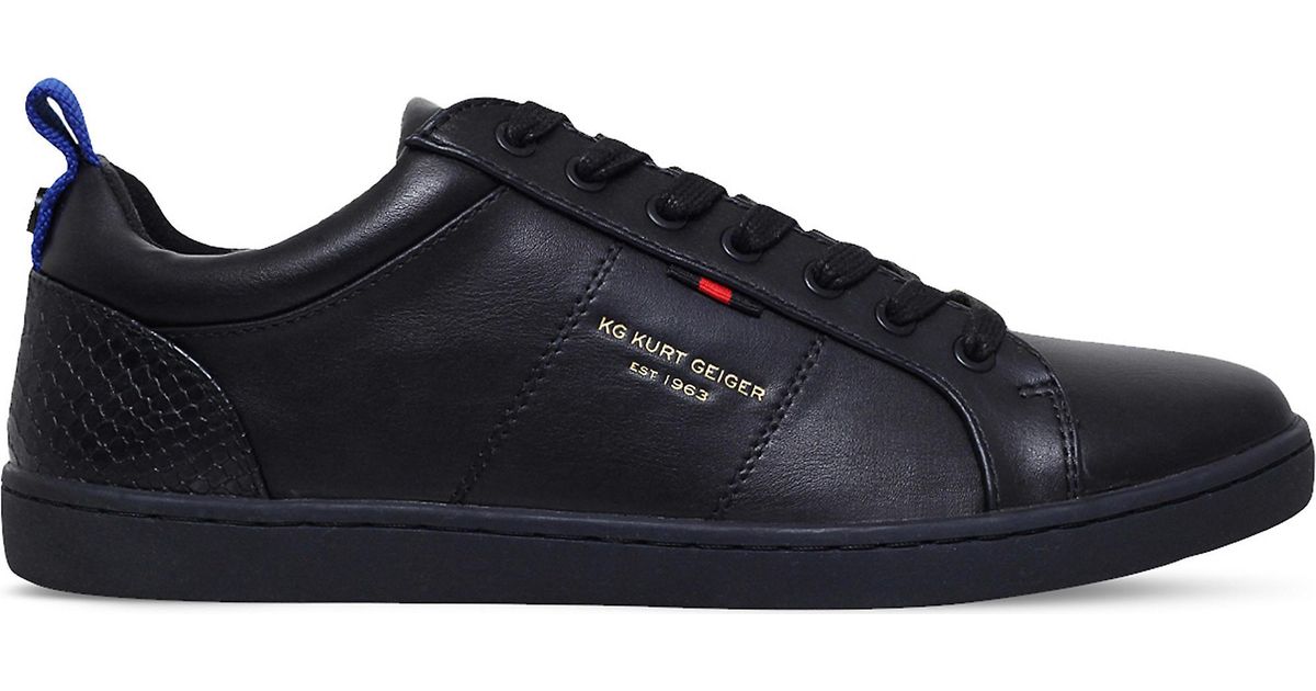 Kurt Geiger Synthetic Earl Trainers 