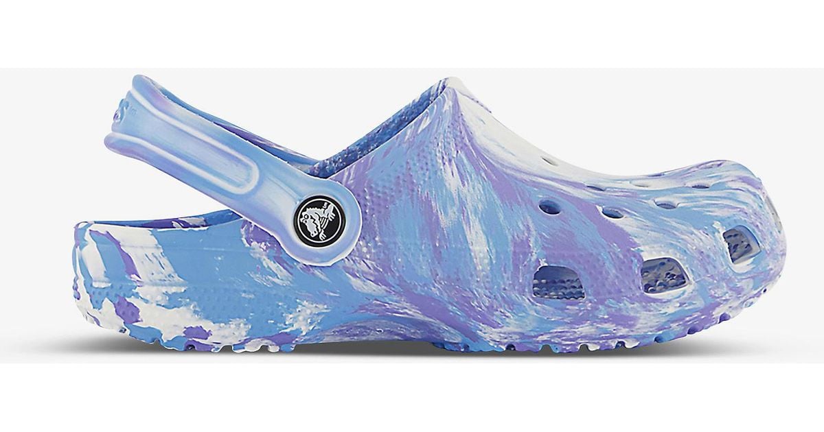 Crocs™ Classic Brandembossed Rubber Clogs in White Lyst UK