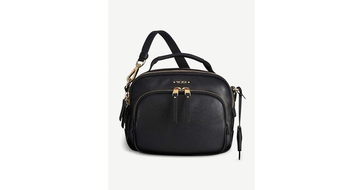 Tumi Black Troy Crossbody Bag