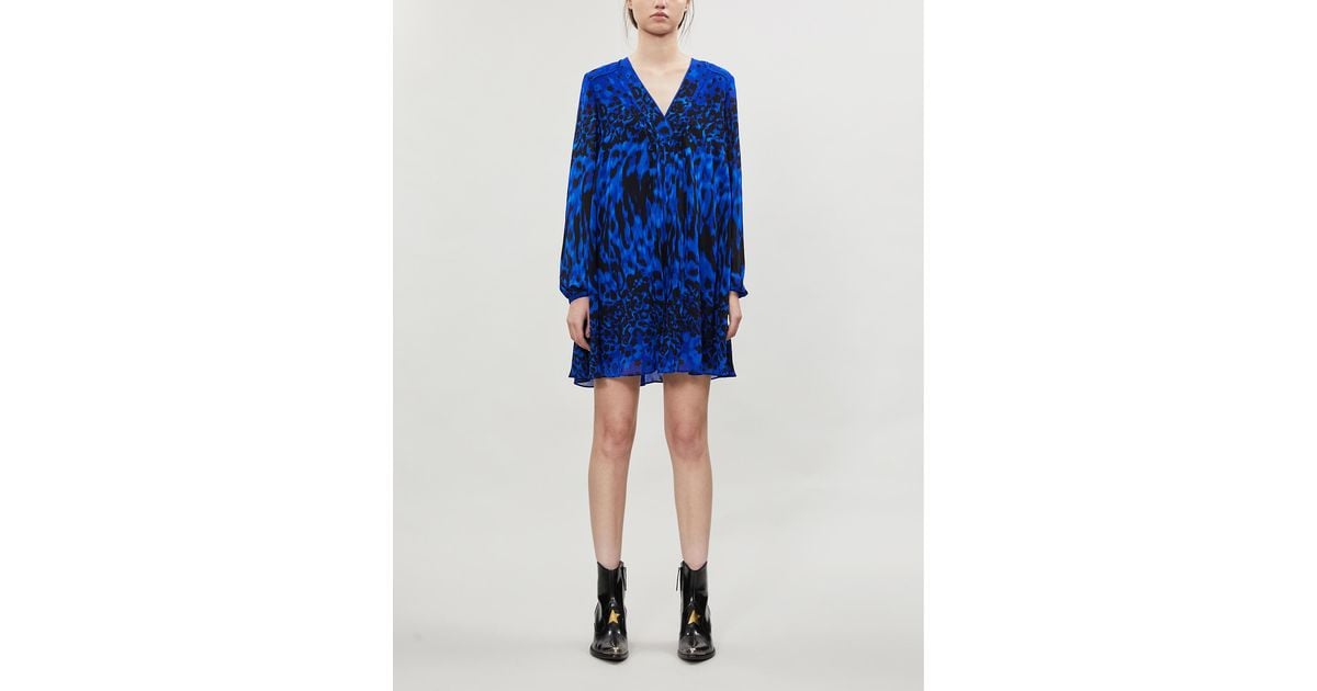 ted baker blue playsuit