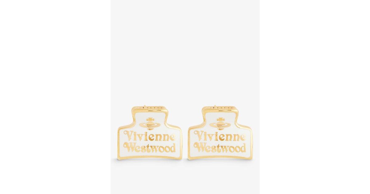 Vivienne Westwood Orbembellished Mini Brass Claw Hair Clips Set Of Two