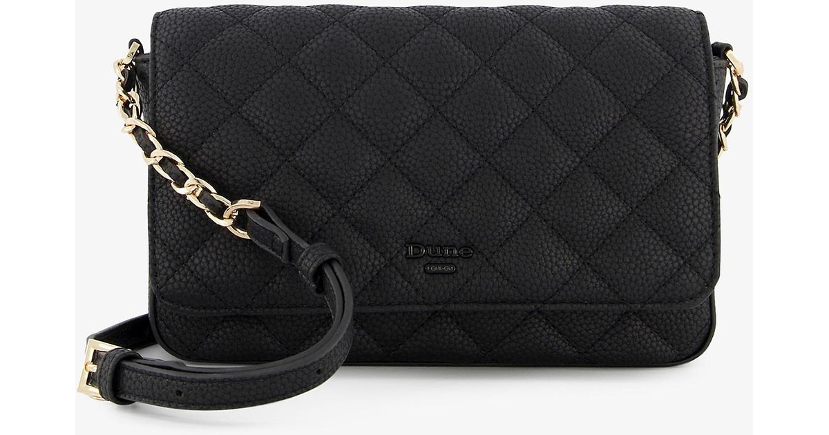 dune drama quilted cross body bolsa