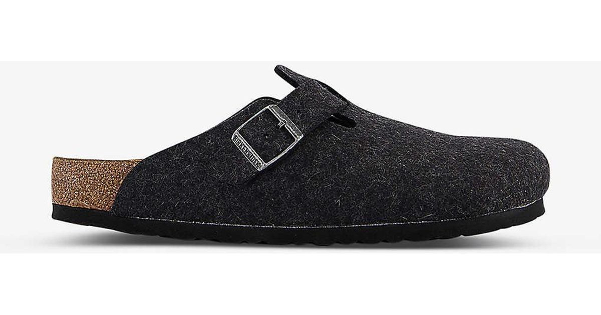 birkenstock wool clogs