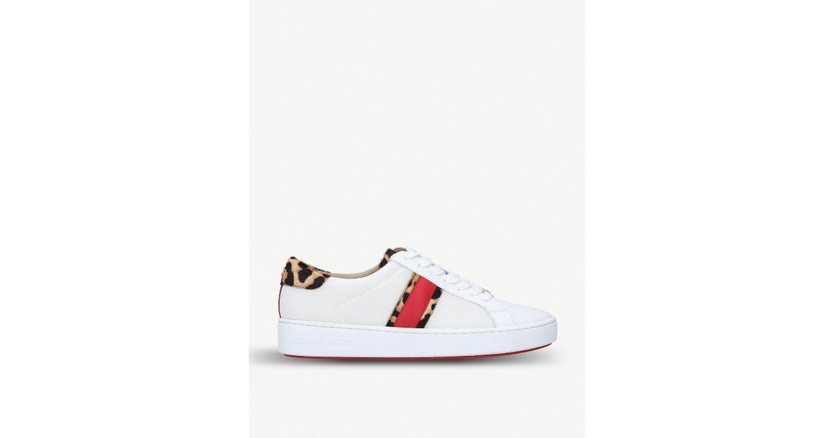michael kors trainers leopard print